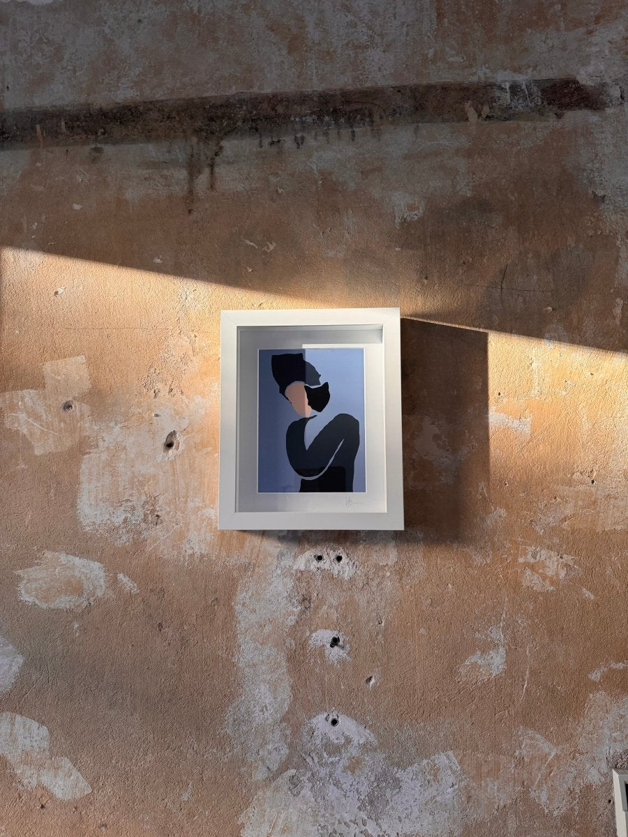 Frau mit Katze - LORRIS.NFT - Zygmunt Blazejewski Fine Art Editions