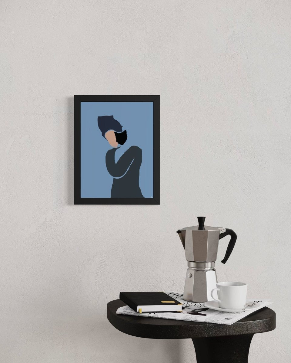 Frau mit Katze - LORRIS.NFT - Zygmunt Blazejewski Fine Art Editions