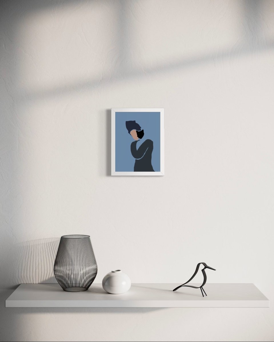 Frau mit Katze - LORRIS.NFT - Zygmunt Blazejewski Fine Art Editions