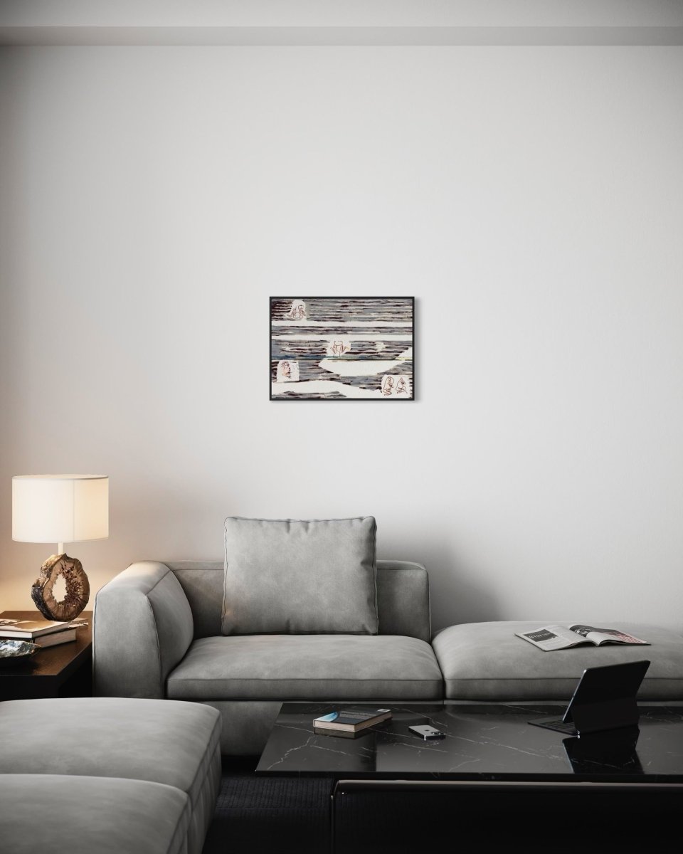 Aus den Höhlen hierher - ZB - JEWSKI - Zygmunt Blazejewski Fine Art Editions